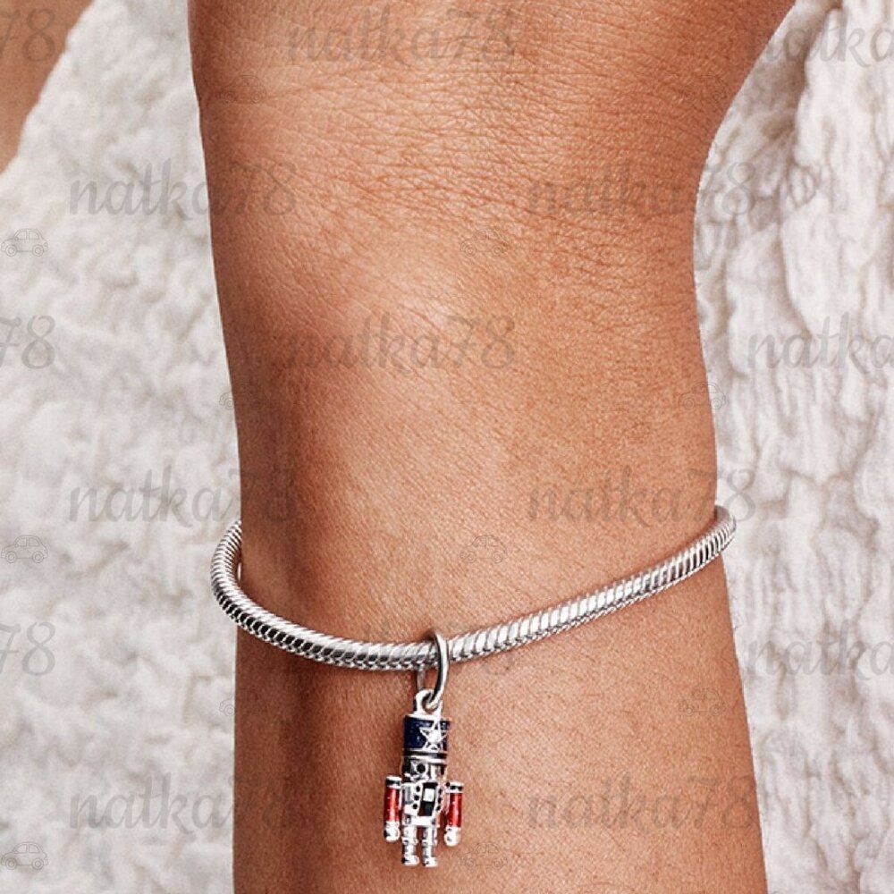 Pandora Moveable Nutcracker Dangle Charm - image 5